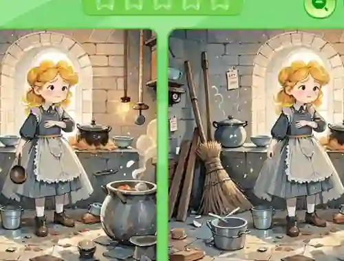 Joc Find The Differences: Cinderella en línia