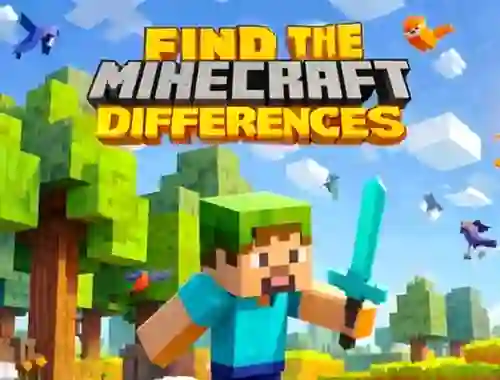 Joc Find The Differences: Minecraft en línia