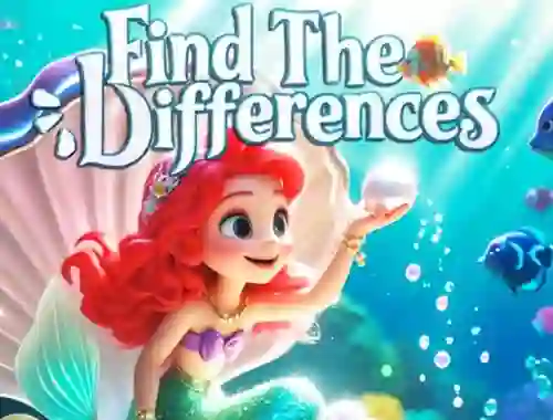 Joc Find The Differences: Little Mermaid en línia