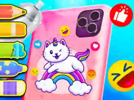 Joc Coloring Book: Phone Case en línia