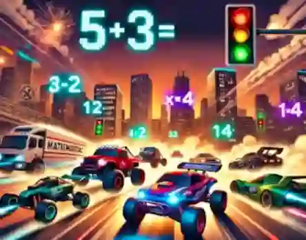 Joc Mathematics Racing en línia