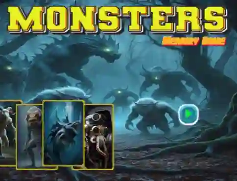 Joc Monsters Memory Game en línia