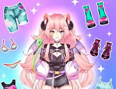 Joc Anime Dress Up Moe en línia