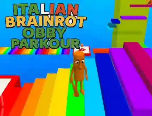 Joc Italian Brainrot Obby Parkour en línia