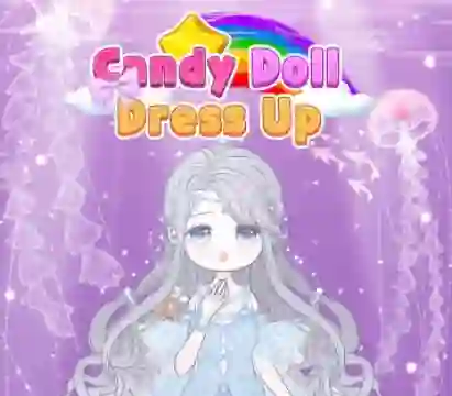 Joc Candy Doll Dress Up en línia