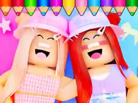 Joc Coloring Book: Roblox Bestie en línia