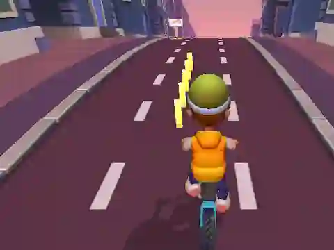 Joc Paper Boy Race Running Game en línia