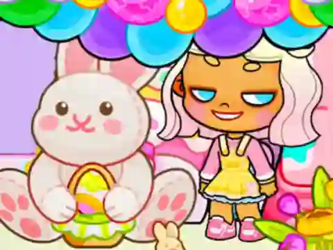 Joc Jigsaw Puzzle: Avatar World Easter Party en línia