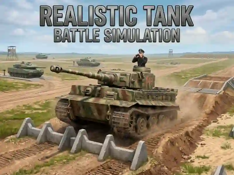 Joc Realistic Tank Battle Simulation en línia