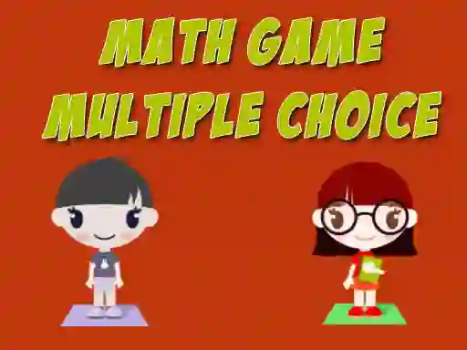 Joc Math Game Multiple Choice en línia