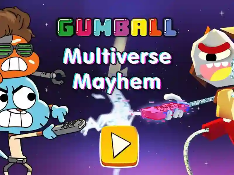 Joc The Amazing World of Gumball Multiverse Mayhem en línia