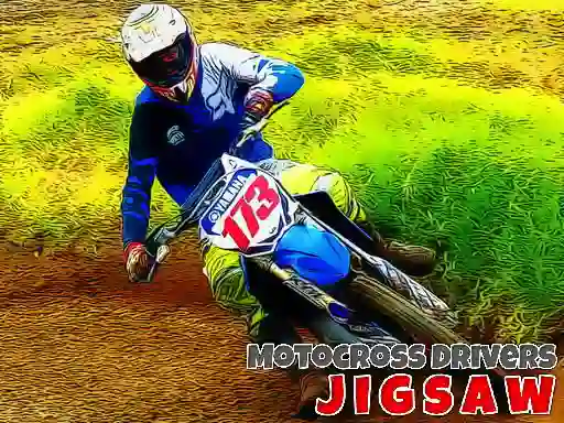 Joc Motocross Drivers Jigsaw en línia