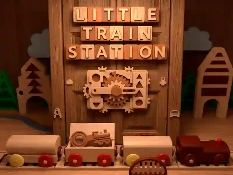 Joc Little Train Station en línia