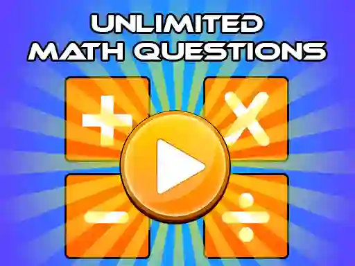 Joc Unlimited Math Questions en línia
