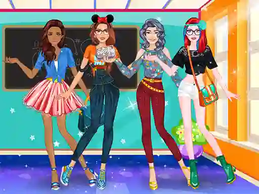 Joc High School Dress Up For Girls en línia