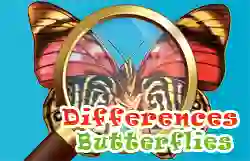Joc Differences Butterflies en línia