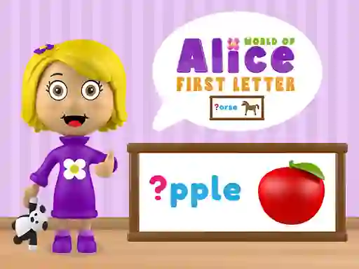 Joc World of Alice First Letter en línia