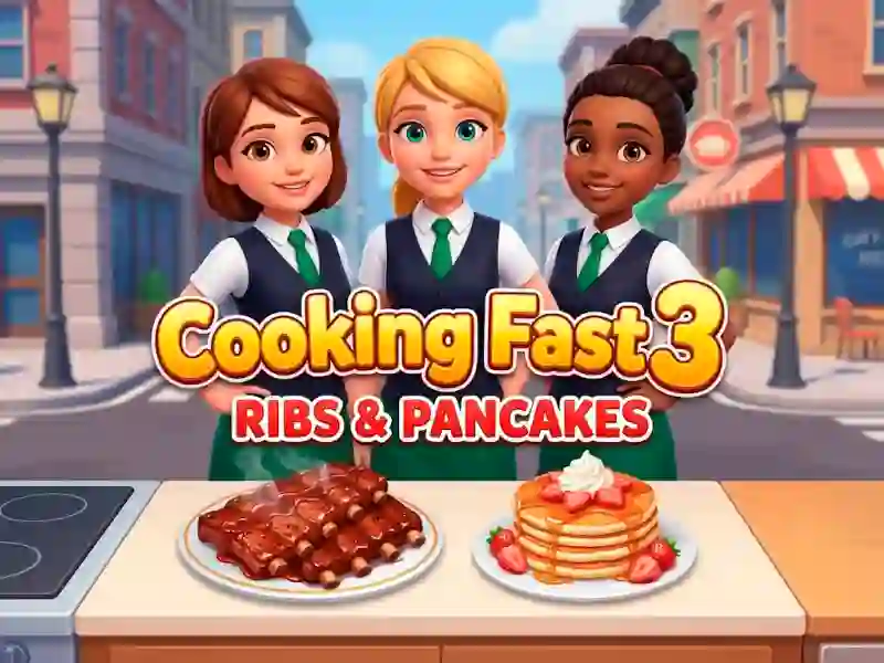 Joc Cooking Fast 3: Ribs and Pancakes en línia