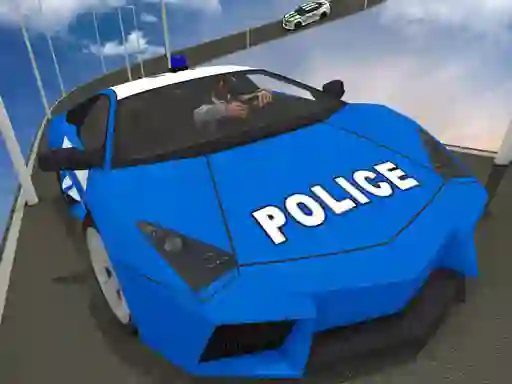 Joc Impossible Police Car Track en línia