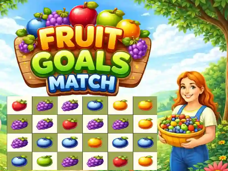 Joc Fruit Goals Match en línia