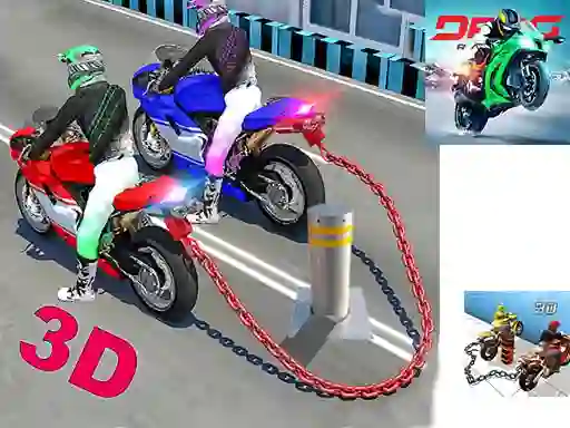Joc Chained Bike Racing 3d en línia
