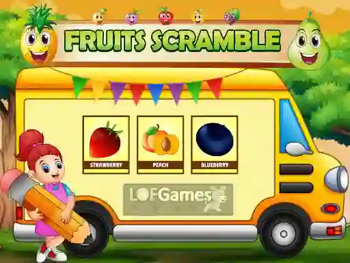 Joc Fruits Scramble en línia