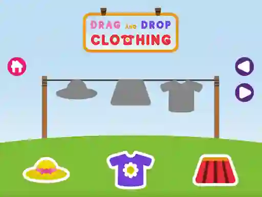 Joc Drag and Drop Clothing en línia