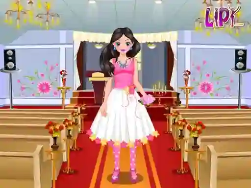Joc Flower Girl Dress Up en línia
