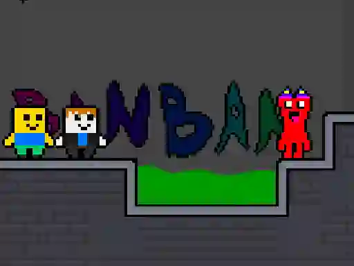Joc NoobLox vs Garten 2 Player en línia
