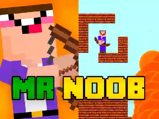 Joc Mr Noob vs Zombies en línia