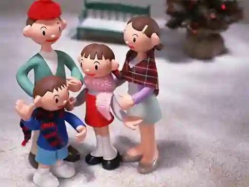 Joc Christmas Clay Doll Puzzle en línia
