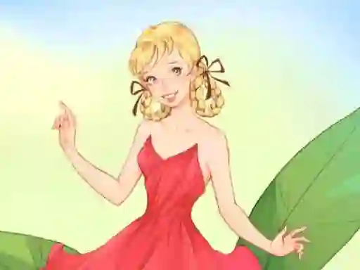 Joc Dress up Thumbelina en línia