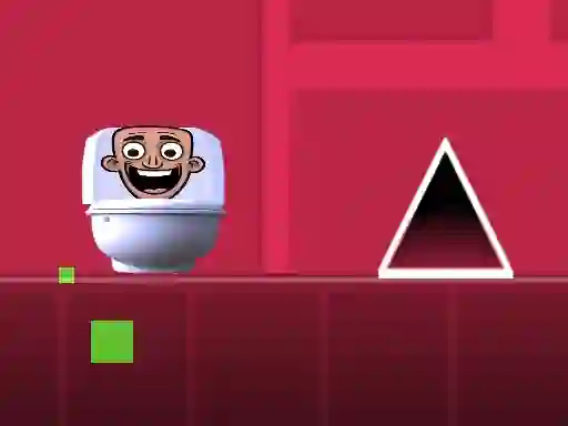Joc Geometry Dash Skibidi Toilet en línia