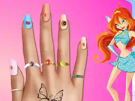 Joc Winx Nail Makeover en línia