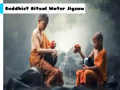 Joc Buddhist Ritual Water Jigsaw en línia