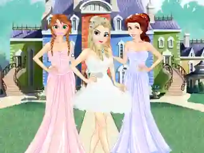 Joc Girls Ball Dress up en línia