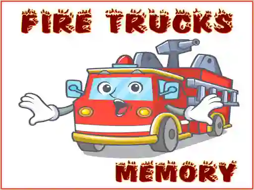 Joc Fire Trucks Memory en línia
