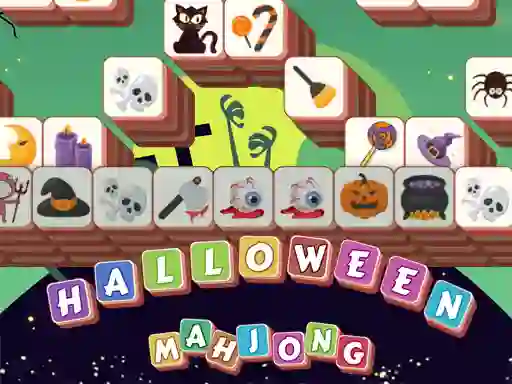 Joc Halloween Mahjong Tiles en línia