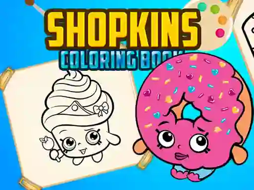 Joc Shopkins Coloring Book en línia
