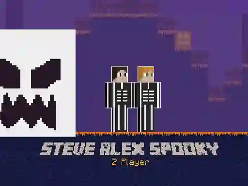 Joc Steve Alex Spooky 2 Player en línia