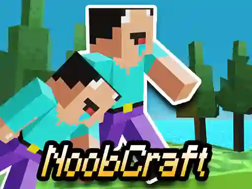 Joc Parkour Craft Noob Steve 2 en línia