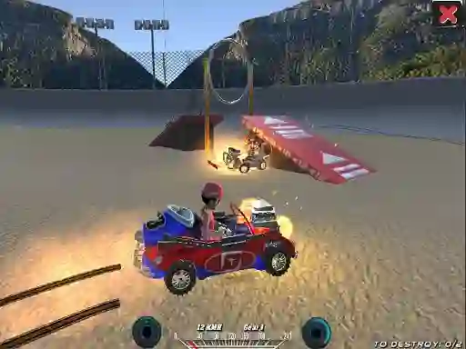 Joc Demolition Cartoon Car Crash Derby en línia