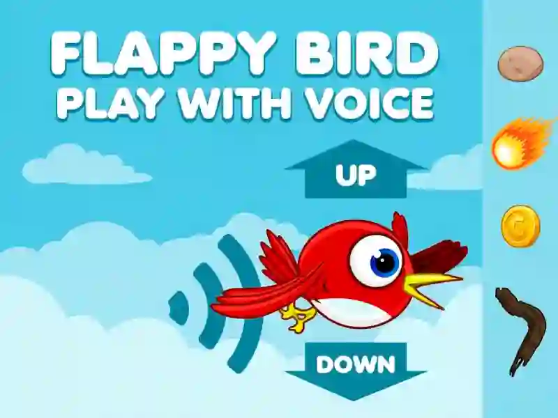 Joc Flappy Bird Play with Voice en línia
