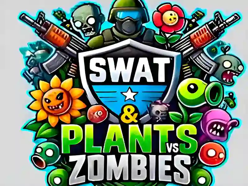 Joc SWAT & Plants vs Zombies en línia
