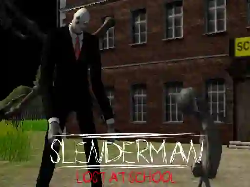 Joc Slenderman Lost at School en línia