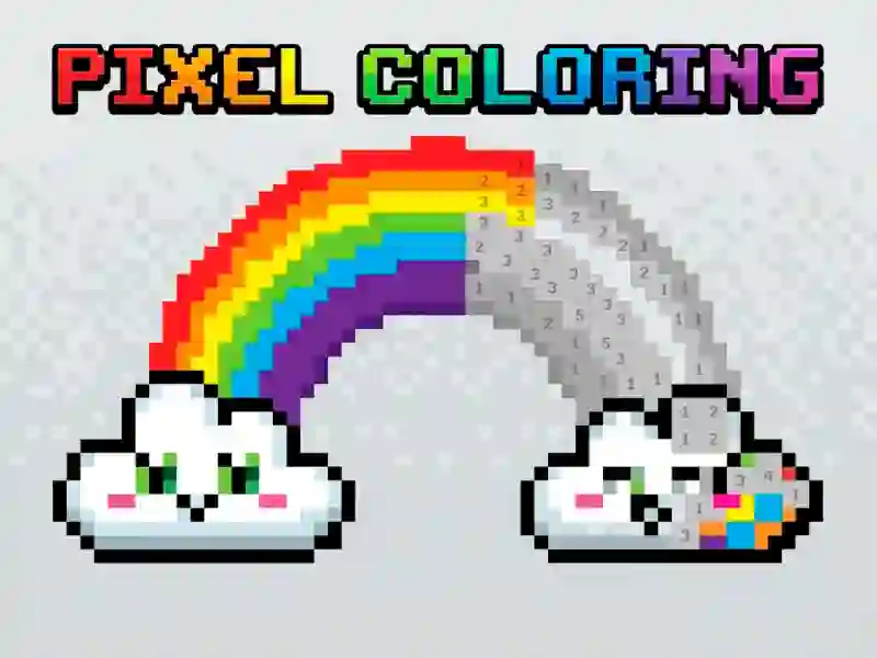 Joc Pixel Coloring en línia