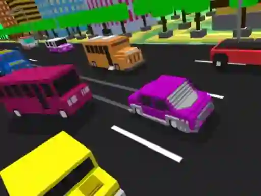 Joc Blocky Highway Racing en línia