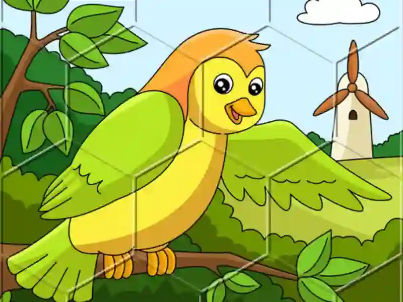 Joc Birds Hex Jigsaw en línia