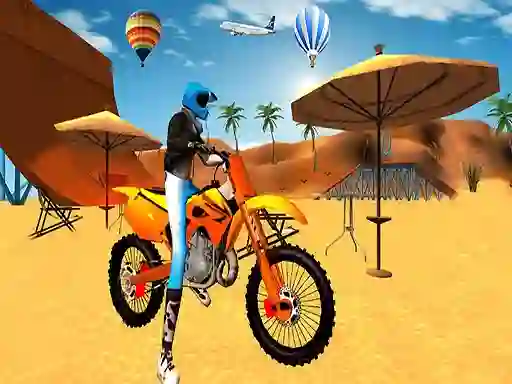 Joc Motocross Beach Game: Bike Stunt Racing en línia