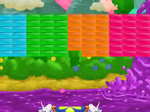 Joc Brick Breaker Unicorn en línia